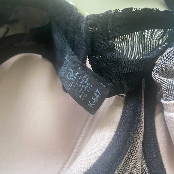 GORSENIA beautiful New black bra ,underwire size 40 E - Picture 3 of 5